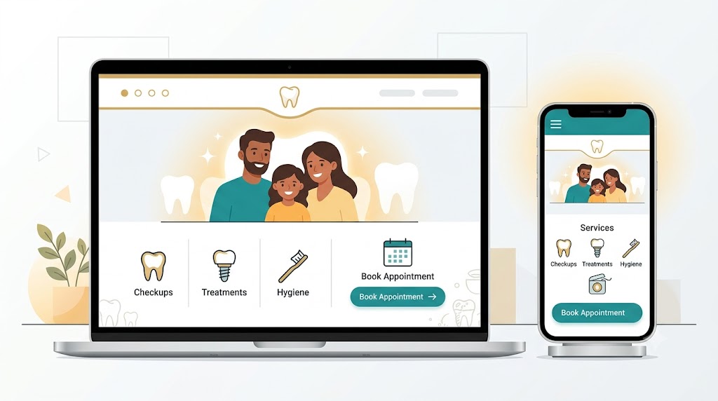dental website design