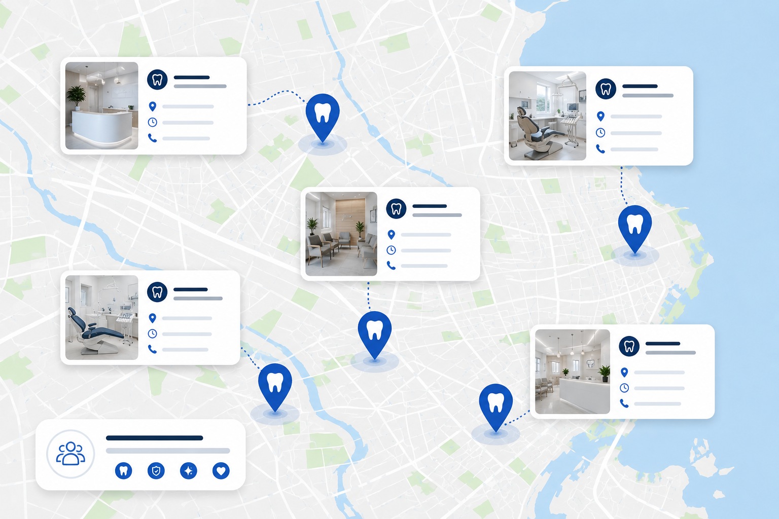 Multi-location dental SEO strategy for dental groups and DSOs