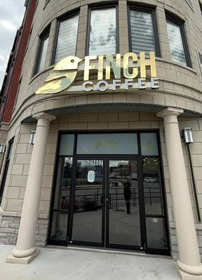 finch coffee shop made my amg proline in franklin park exterior