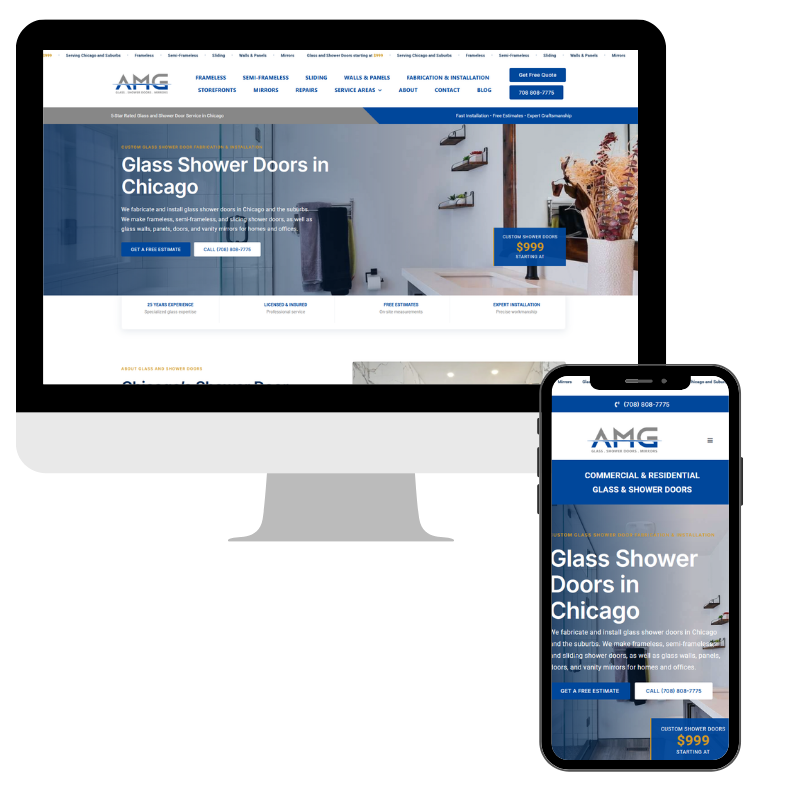 glass shower doors