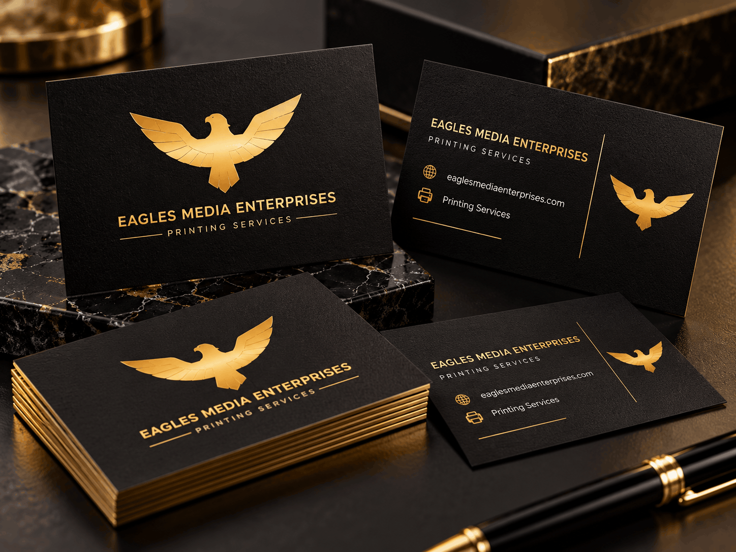 business cards example(1) Premium business card printing for local businesses